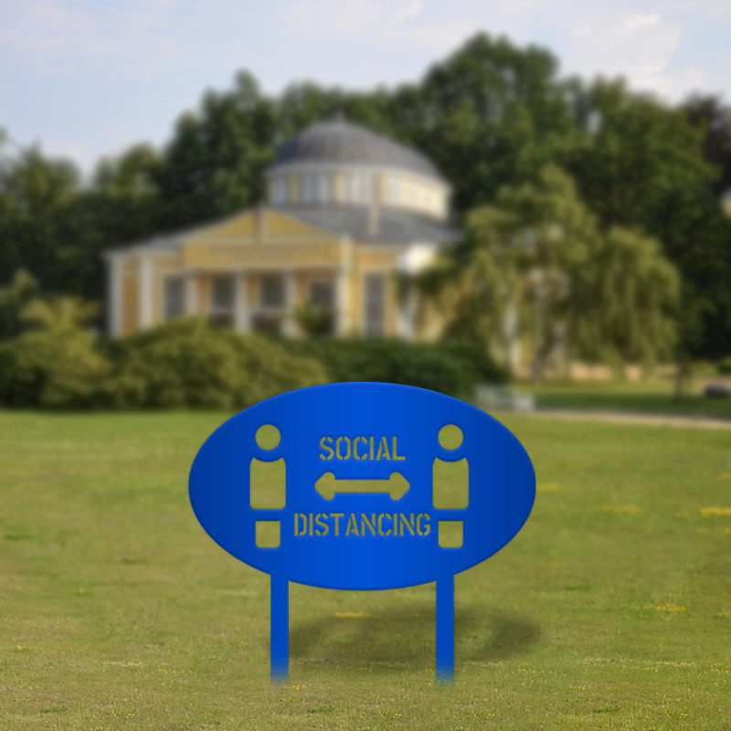 Social Distancing Sign