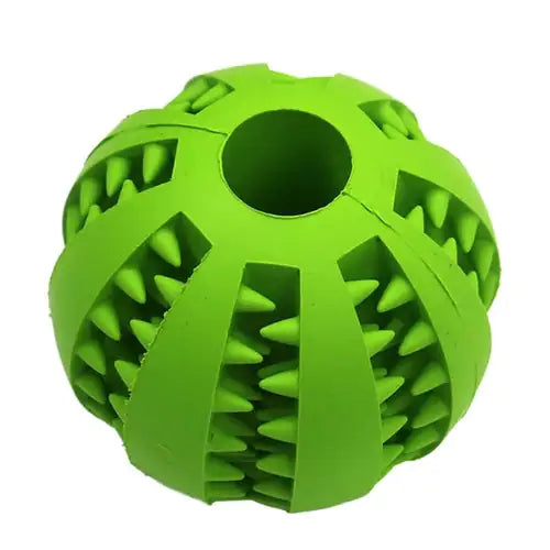 Treat Ball for Cats and Dogs Green 7cm