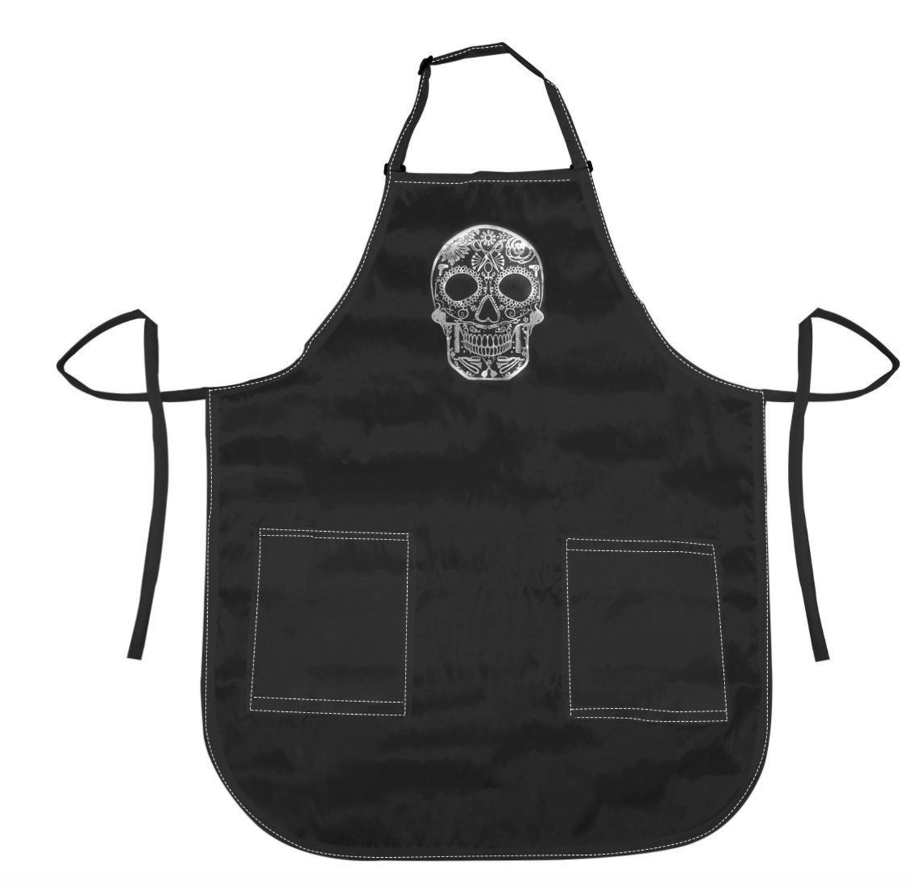 Betty Dain Sugar Skull Apron*New*