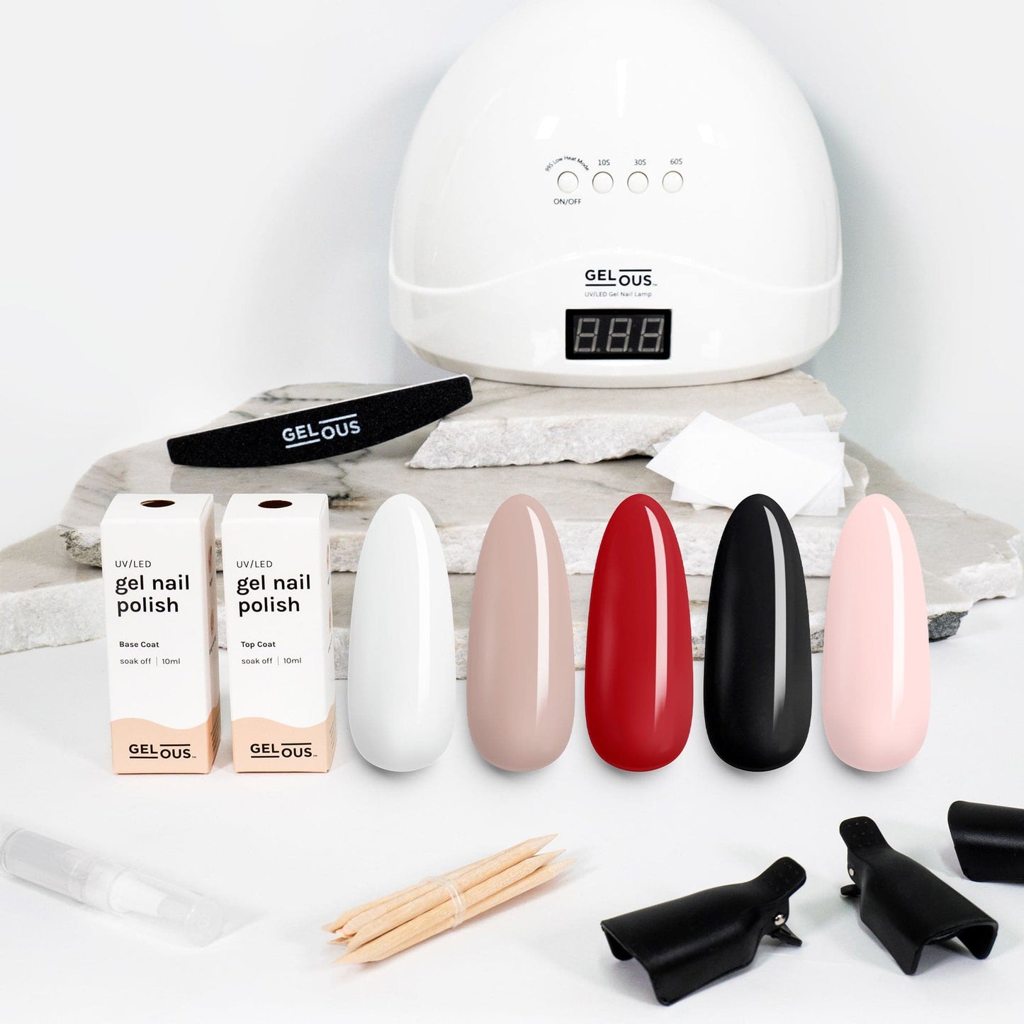 Gelous gel nail polish Best Sellers Polish Starter Pack - photographed in New Zealand