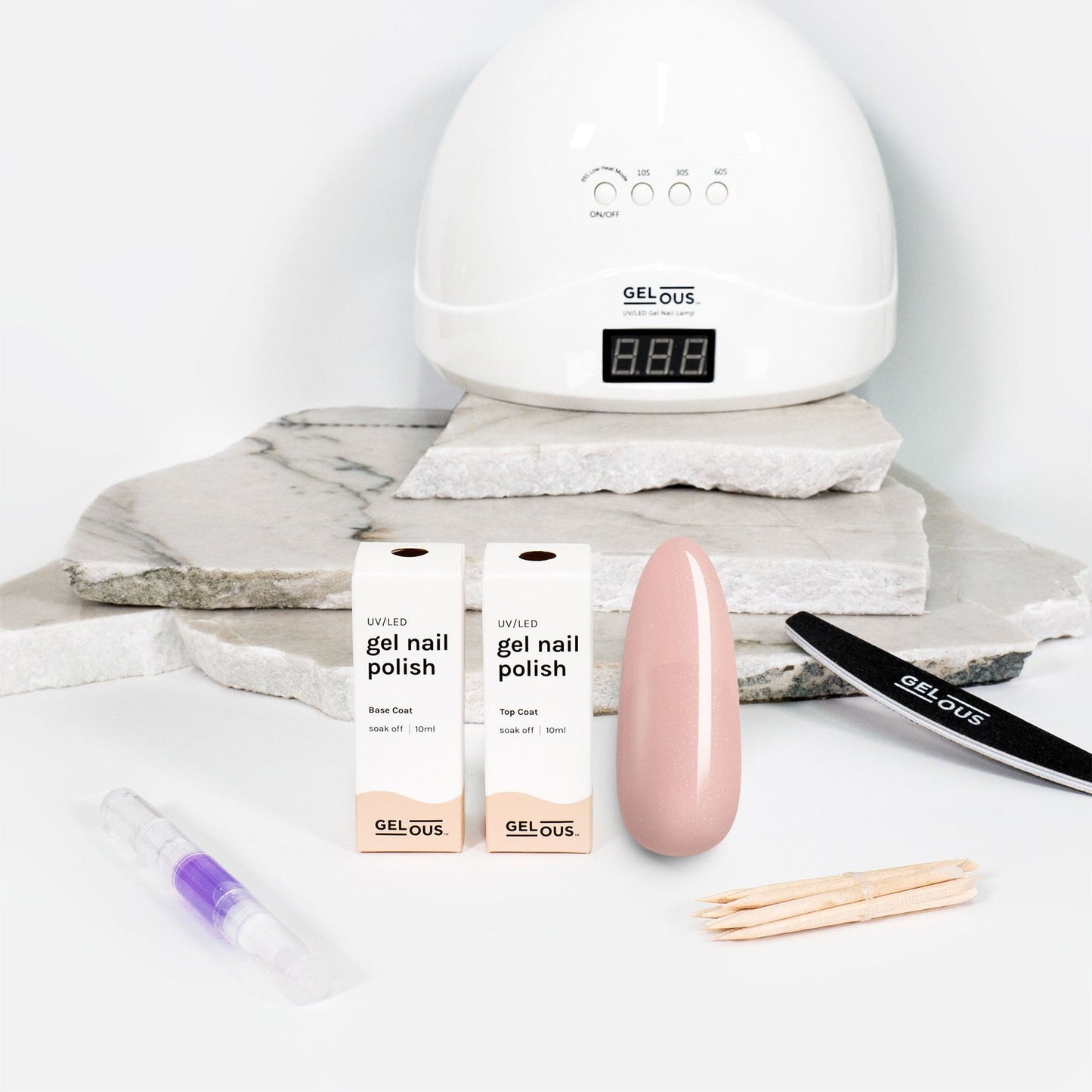 Gelous gel nail Sugar and Spice Essentials Pack - photographed in New Zealand