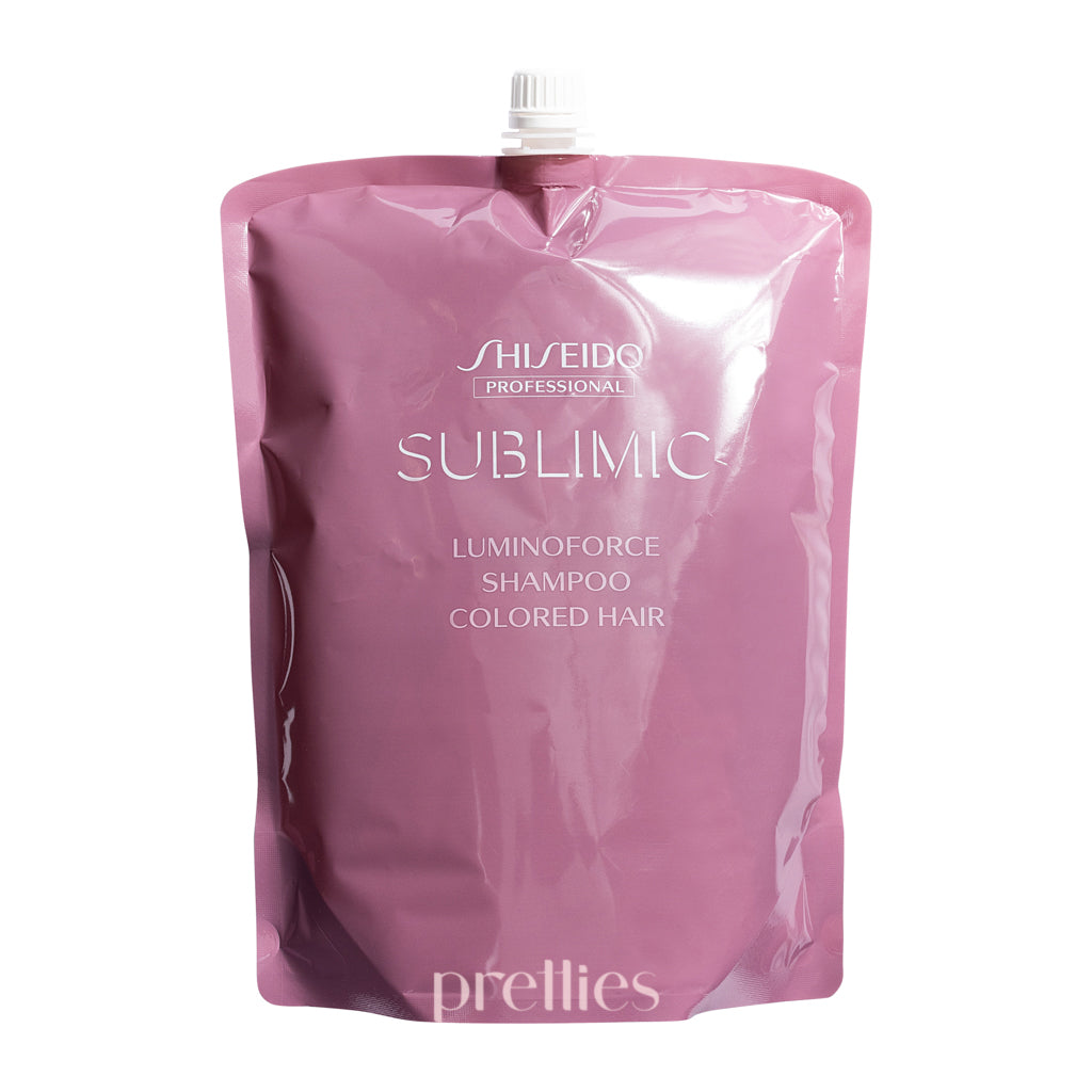Shiseido SUBLIMIC Luminoforce Shampoo (Colored Hair - Purple) (Refill) 1800ml