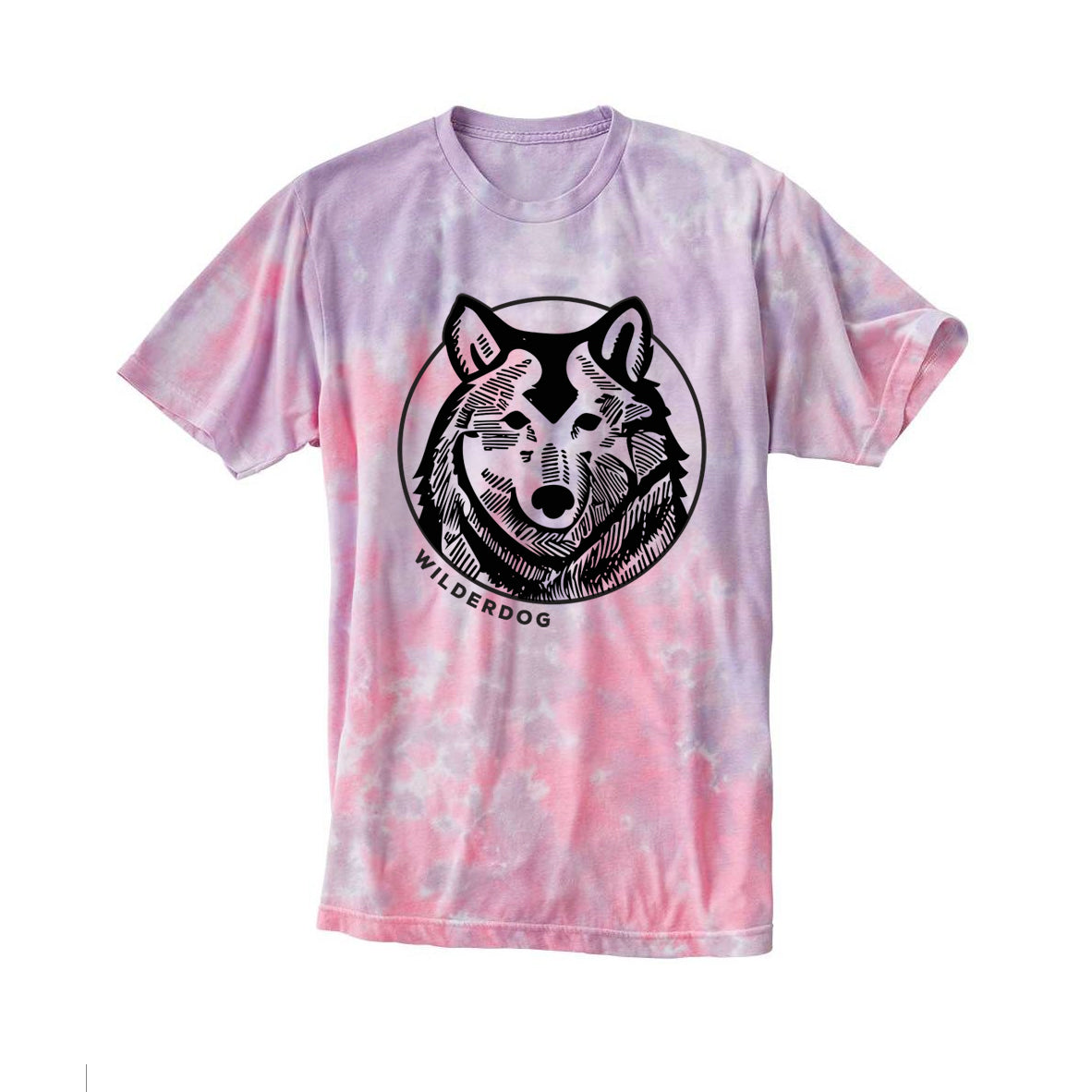 Tie Dye Wolf Tee