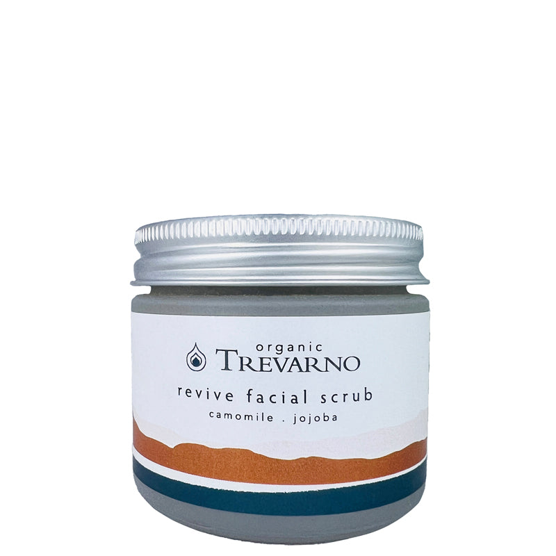 Trevarno Revive Facial Scrub 60ml (formerly Camomile & Jojoba Scrub)