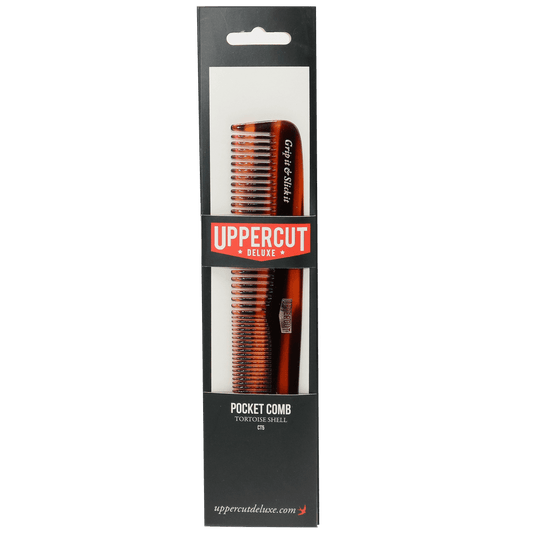 Uppercut Uppercut Deluxe Pocket Comb Tortoise Shell CT5
