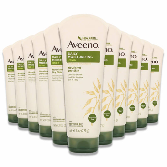 Aveeno - Daily Moisturising Lotion Nourishes Dry Skin - 8 Oz - 12 Pack