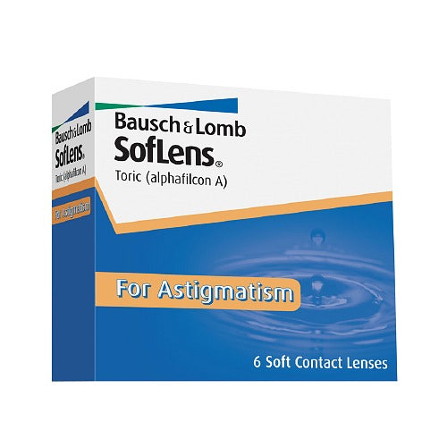 Bausch and Lomb SofLens Toric Contact Lenses for Astigmatism 6 Pack