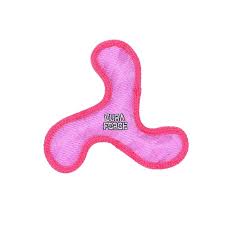 Tuffy DuraForce - Boomerang Dog Toy Pink