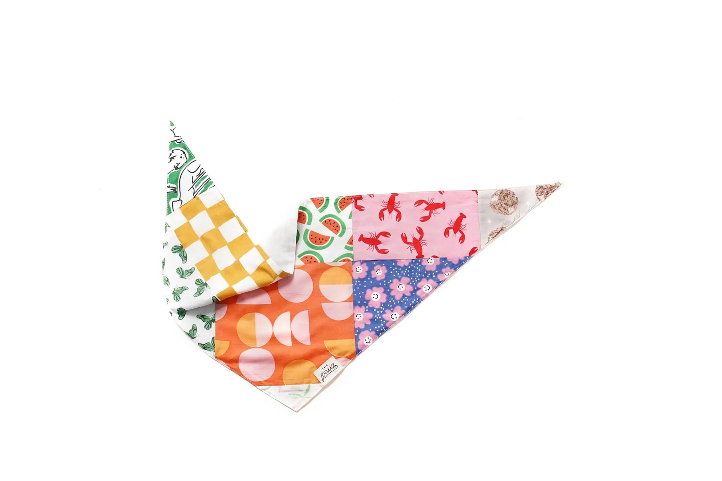 The Paws Bandana - Patches Upcycled Bandana