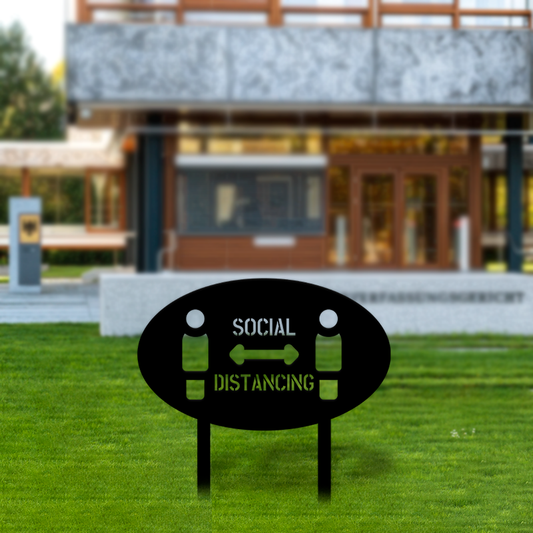 Social Distancing Sign