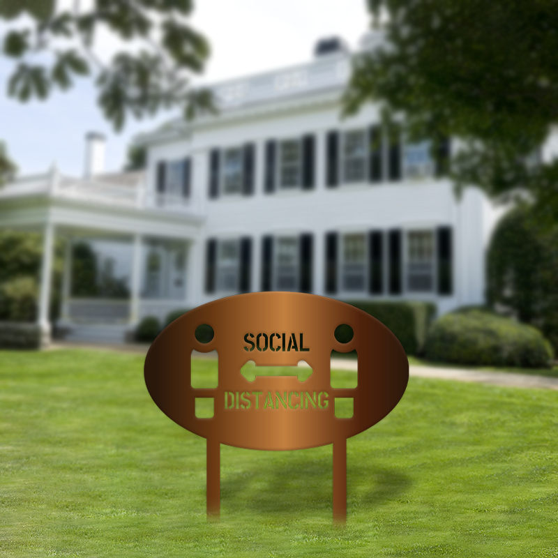 Social Distancing Sign