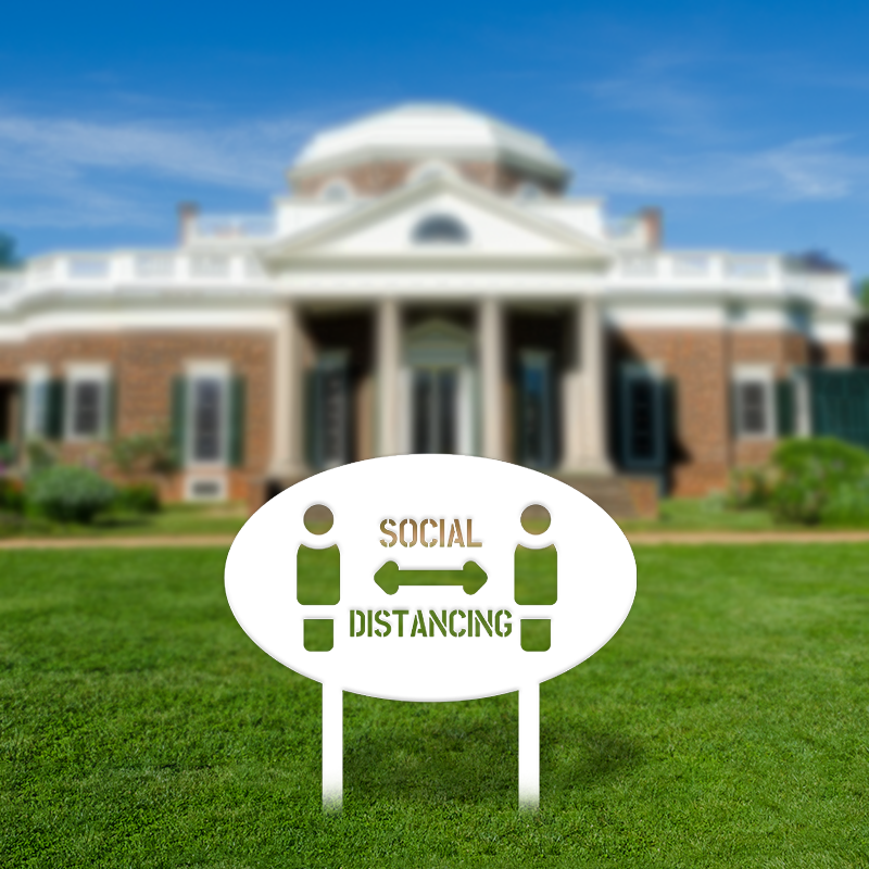 Social Distancing Sign