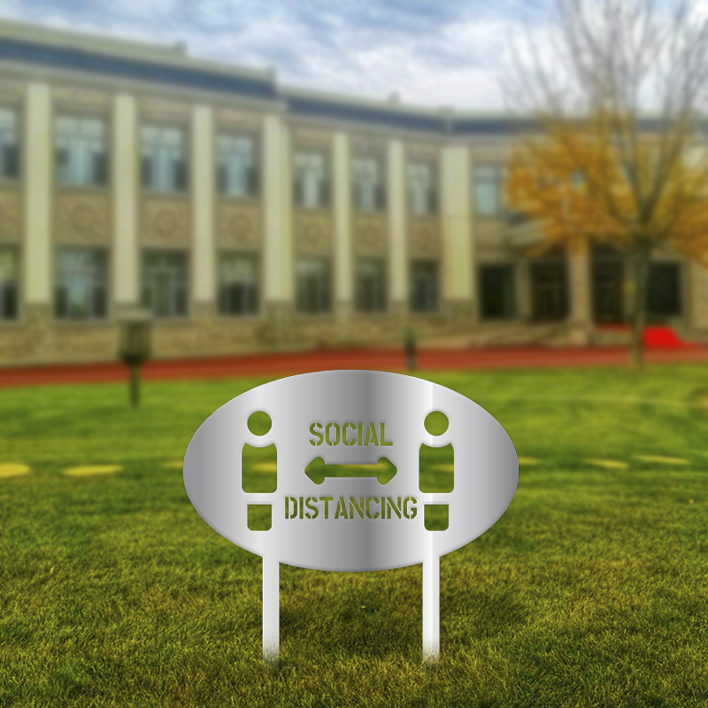 Social Distancing Sign