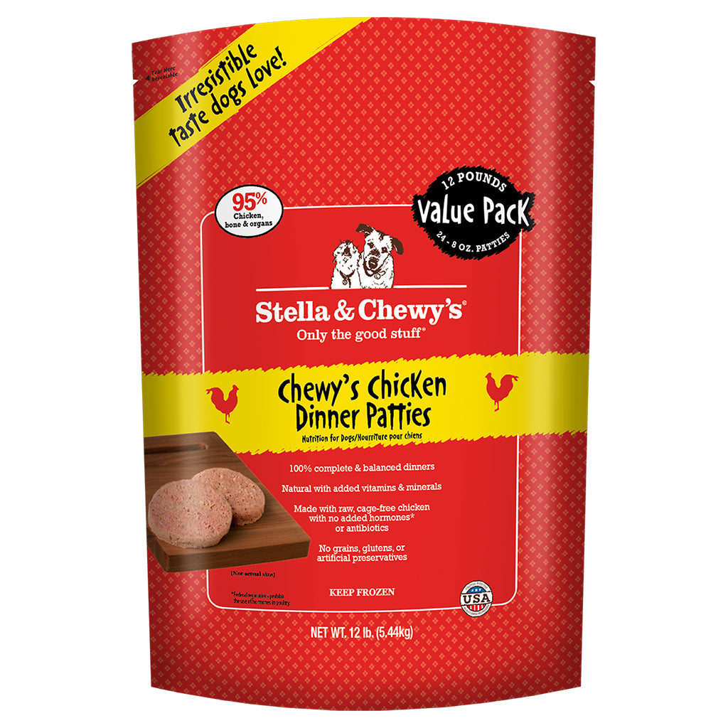 Stella and Chewys Frozen Dinner Patties for Dogs
