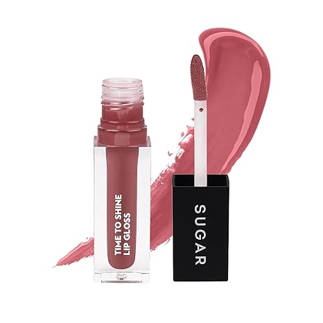 Sugar Cosmetics Time To Shine Lip Gloss - 4.5 gms