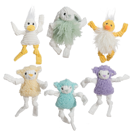 Assorted Spring Wee Huggles® Plush Dog Toys