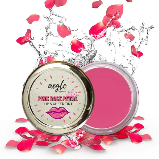 Aegte Organics Lip & Cheek Tint Balm (Baby Pink)- 15 gms