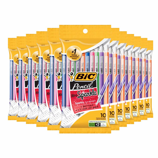 Bic Mechanical Pencils No. 2 Medium (0.7 mm) 10 ct/ea - 12 Pack