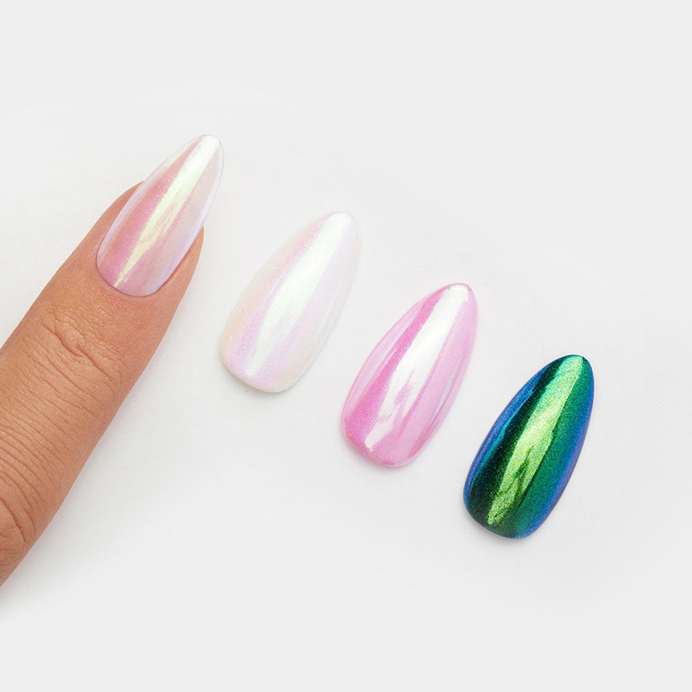 Pink Lemonade Aurora Chrome Powder