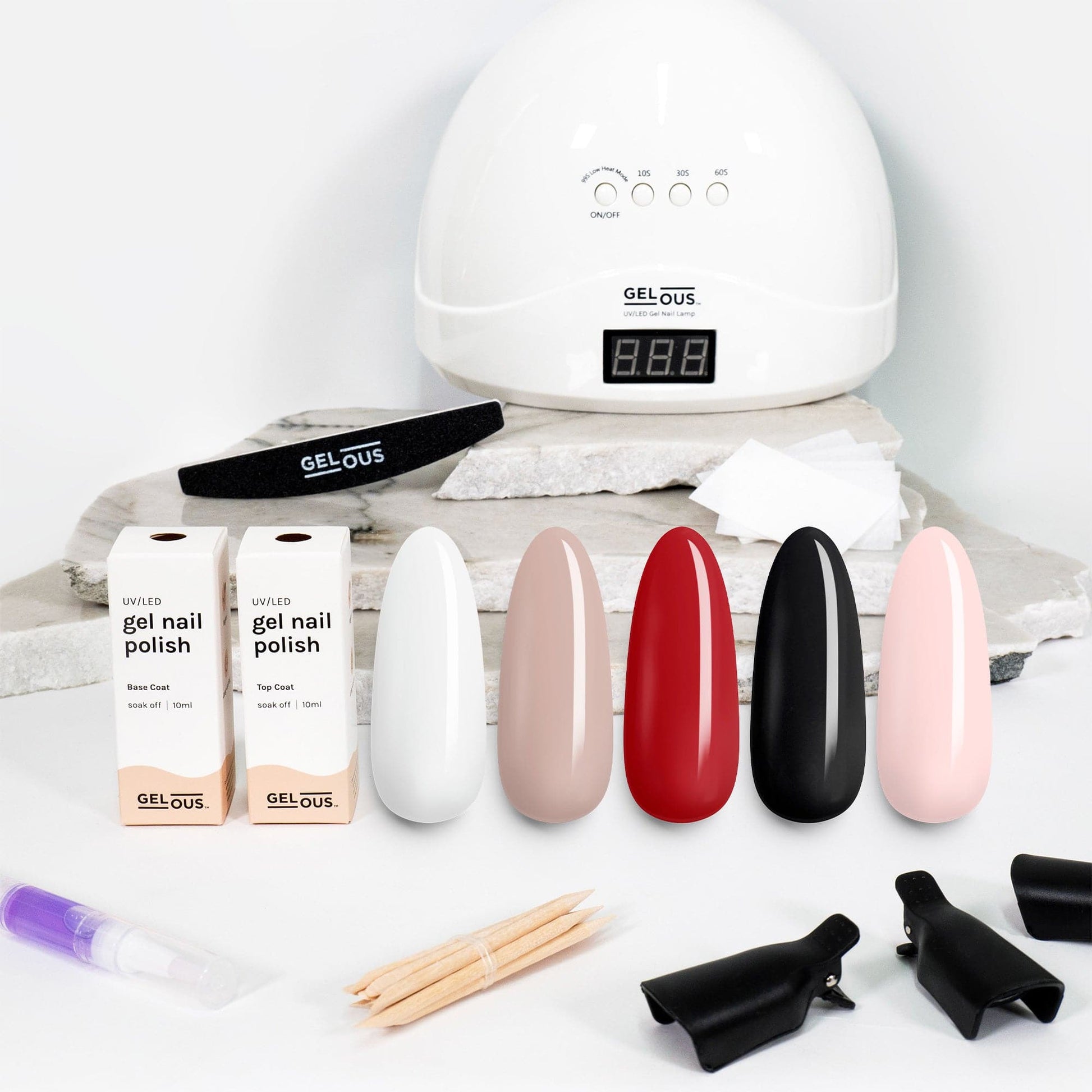 Gelous gel nail polish Best Sellers Polish Starter Pack - photographed in New Zealand