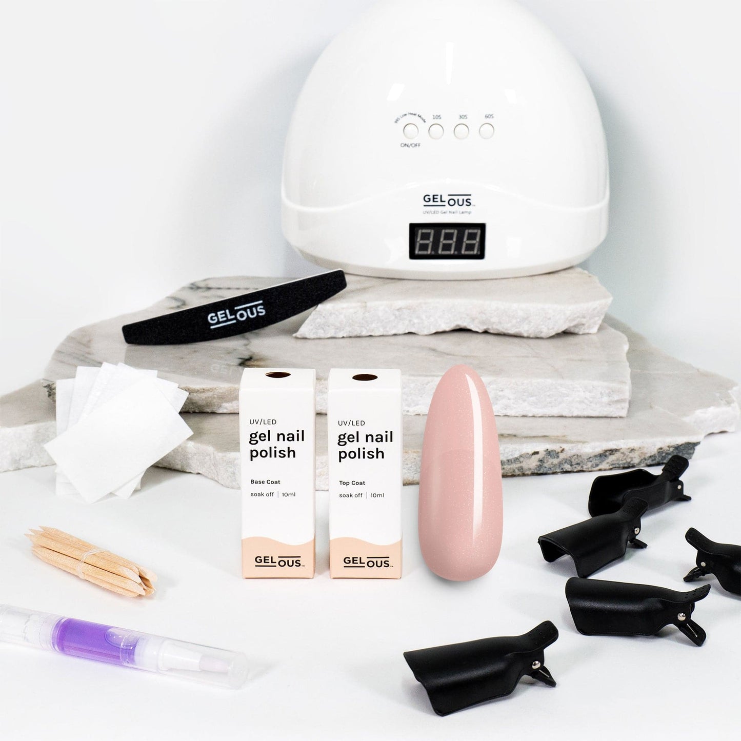 Gelous gel nail Sugar and Spice Starter Pack - photographed in New Zealand