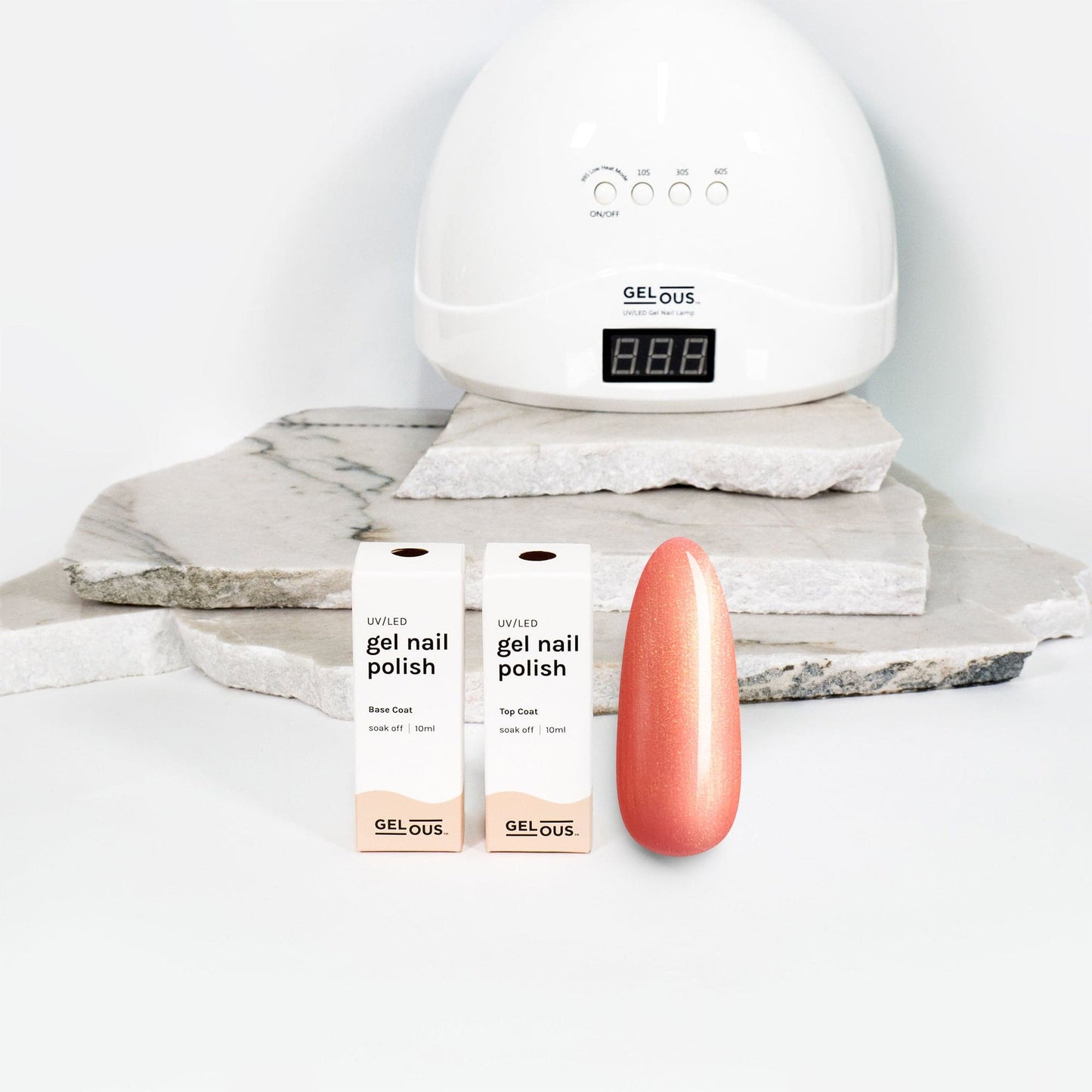 Gelous gel nail polish Solar Flare Basic Pack - photographed in New Zealand