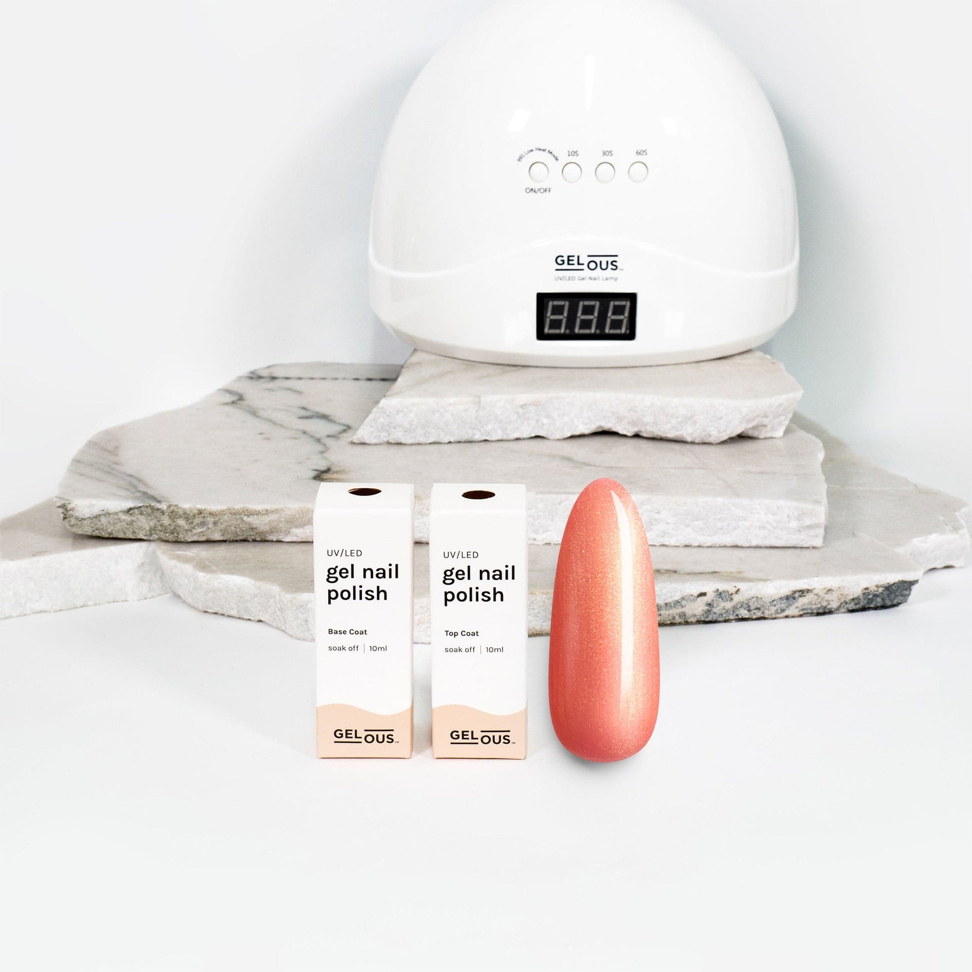 Gelous gel nail polish Solar Flare Basic Pack - photographed in New Zealand