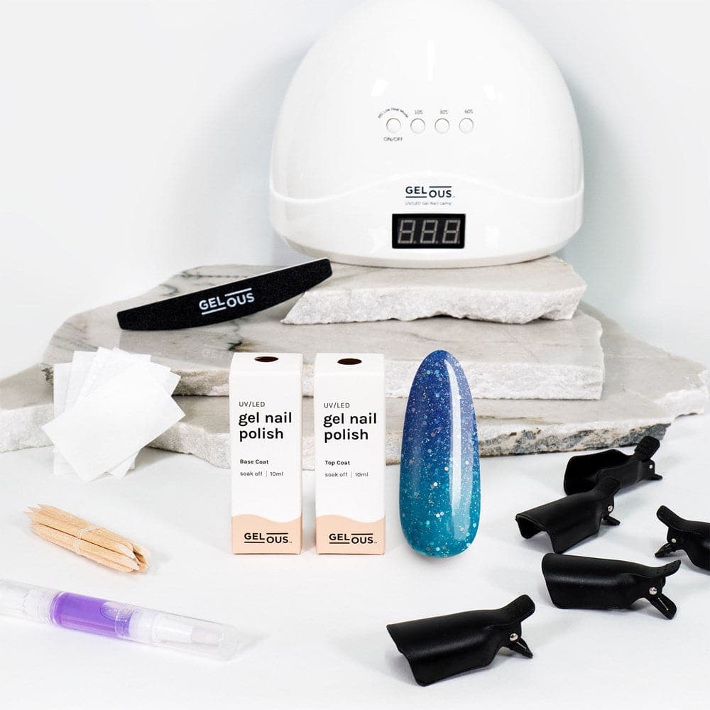 Gelous gel nail polish Thermal Bliss Starter Pack - photographed in New Zealand
