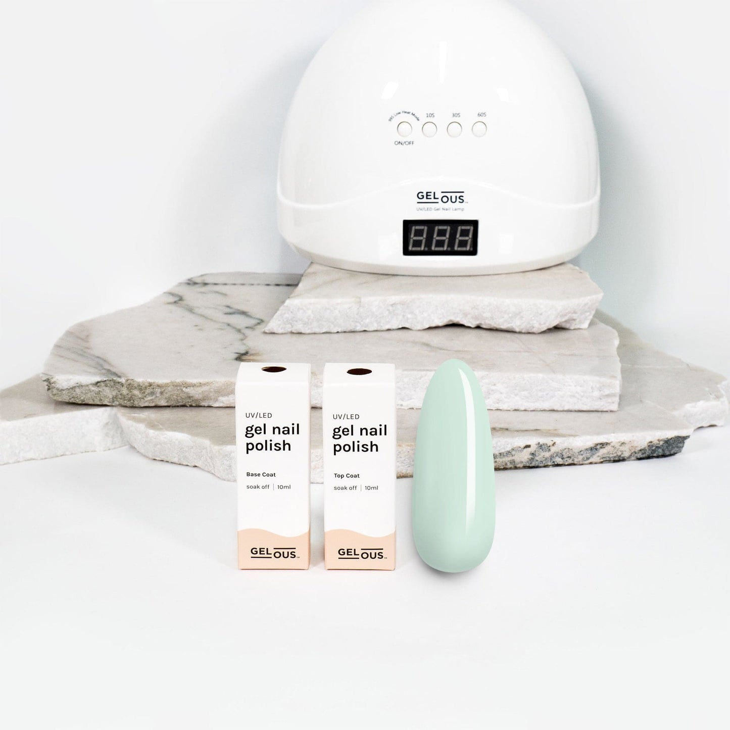 Gelous gel nail polish That's Mint Basic Pack - photographed in New Zealand