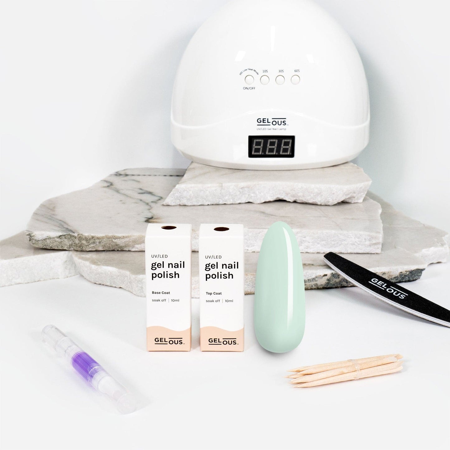 Gelous gel nail polish That's Mint Essentials Pack - photographed in New Zealand