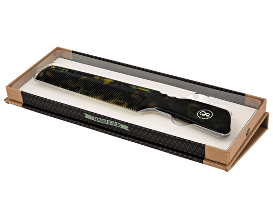 Suavecito Greenstone Handle Comb