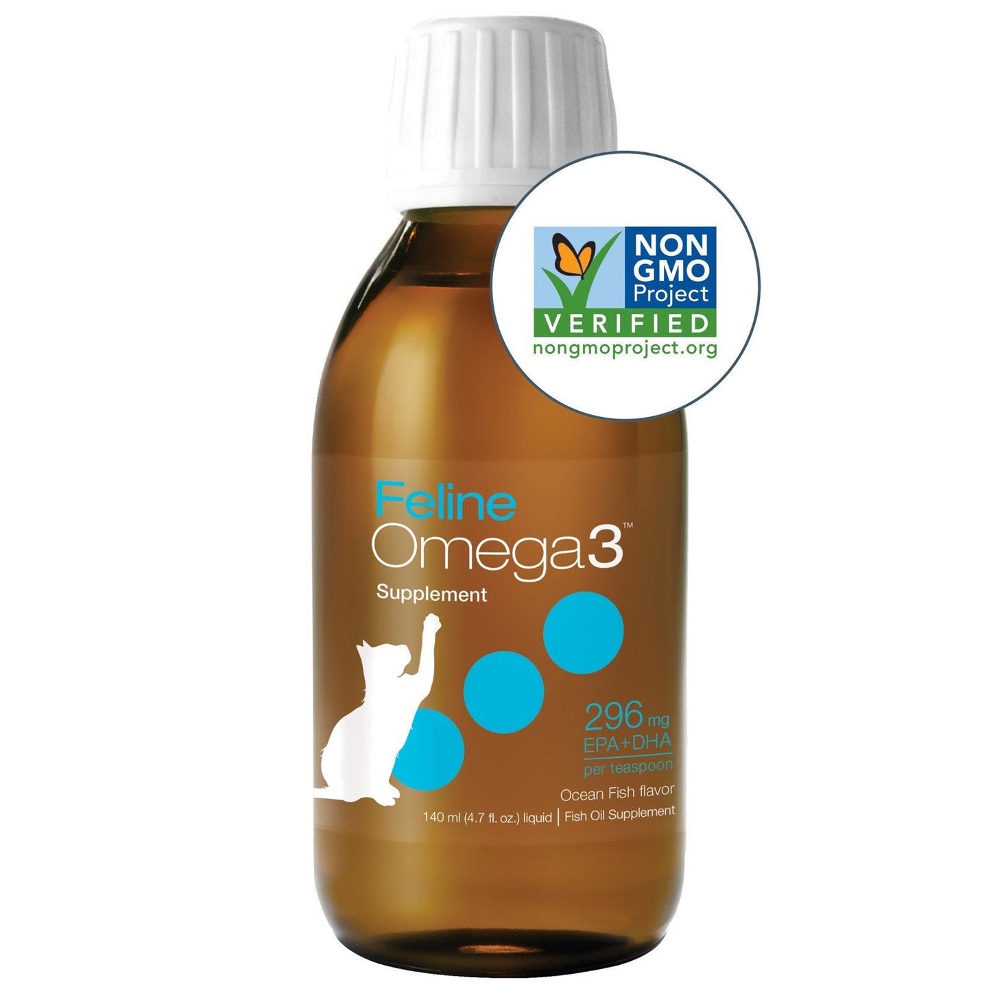 Baie Run Feline Omega 3 Supplement, 140ml