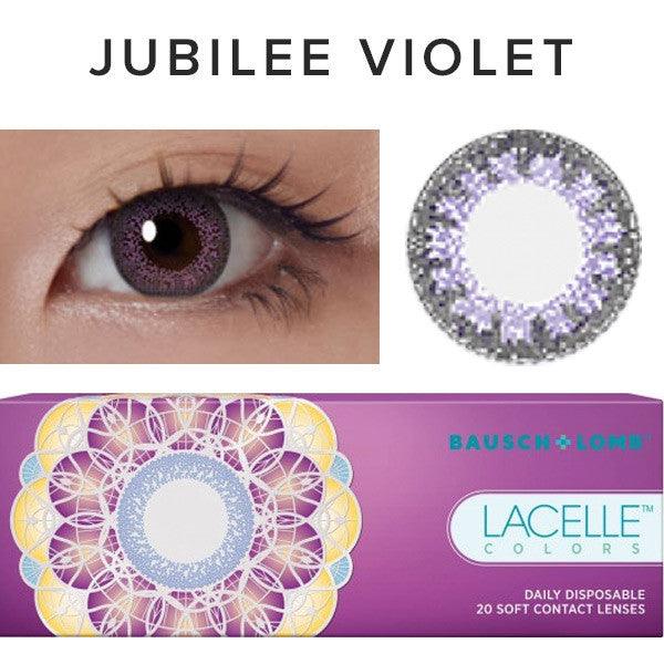 Bausch & Lomb Lacelle Colors Jubilee Violet (30pk)