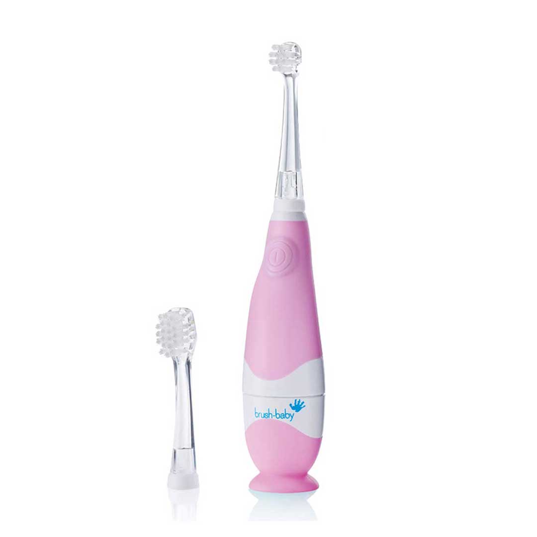 pink brush baby sonic kids electric toothbrush